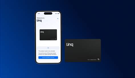 linq card setup.